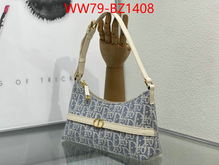 Dior Bags(4A)-Handbag- what's the best place to buy replica ID: BZ1408 $: 79USD,
