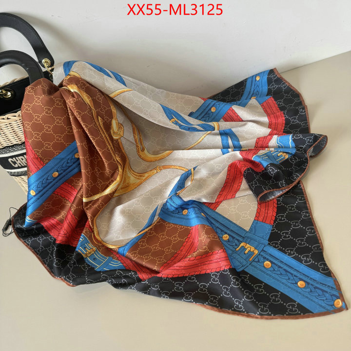 Scarf-Gucci can i buy replica ID: ML3125 $: 55USD