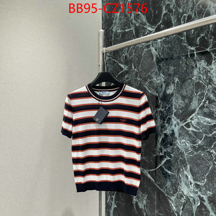 Clothing-Prada copy ID: CZ1576 $: 95USD