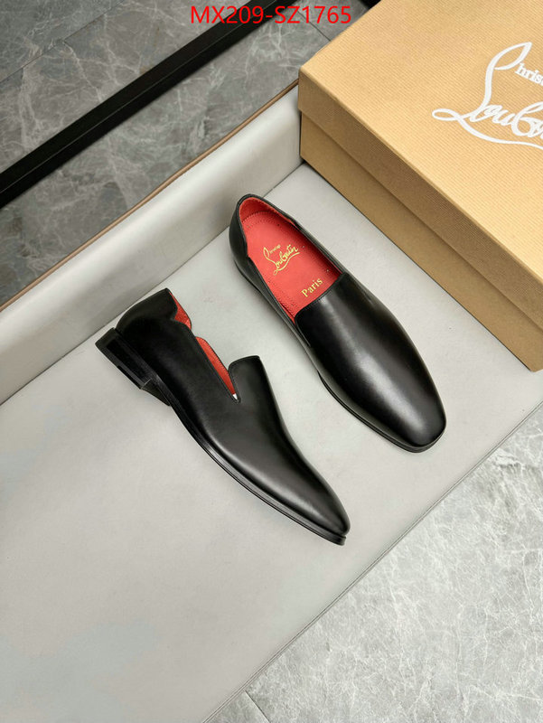 Men Shoes-Christian Louboutin what ID: SZ1765 $: 209USD-shoes yupoo Men Shoes-Christian Louboutin what ID: SZ1765 $: 209USD
