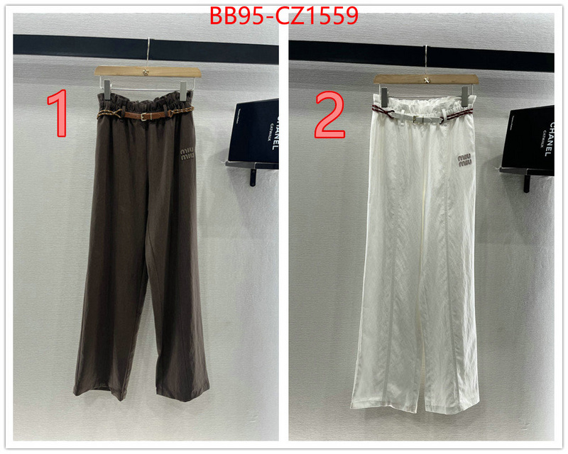 Clothing-MIU MIU store ID: CZ1559 $: 95USD