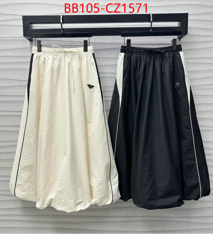 Clothing-Prada we provide top cheap aaaaa ID: CZ1571 $: 105USD