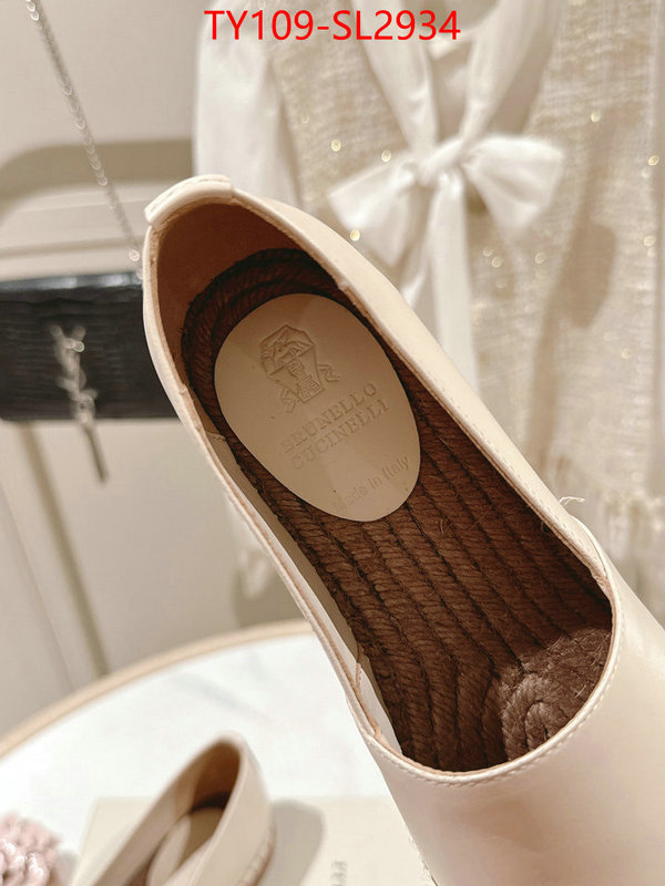 Women Shoes-Brunello cucinelli best quality designer ID: SL2934 $: 109USD