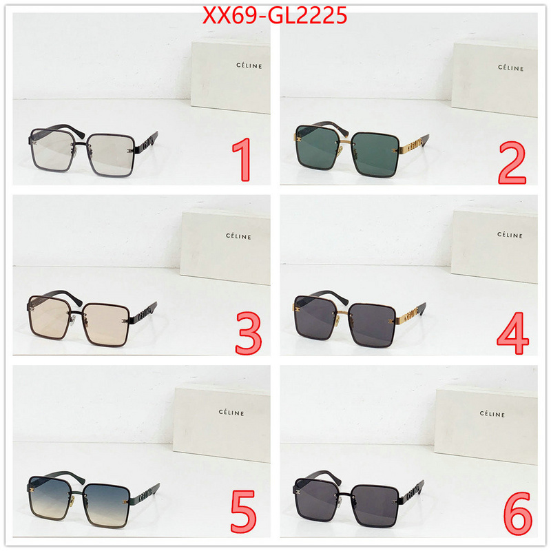 Glasses-CELINE buy first copy replica ID: GL2225 $: 69USD