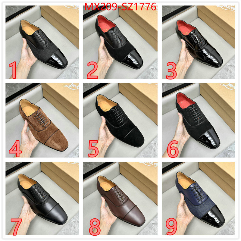 Men Shoes-Christian Louboutin what ID: SZ1776 $: 209USD-shoes yupoo Men Shoes-Christian Louboutin what ID: SZ1776 $: 209USD