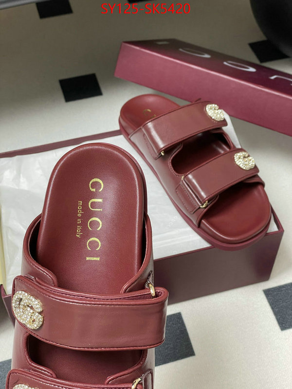 Women Shoes-Gucci 2024 replica wholesale cheap sales online ID: SK5420 $: 125USD