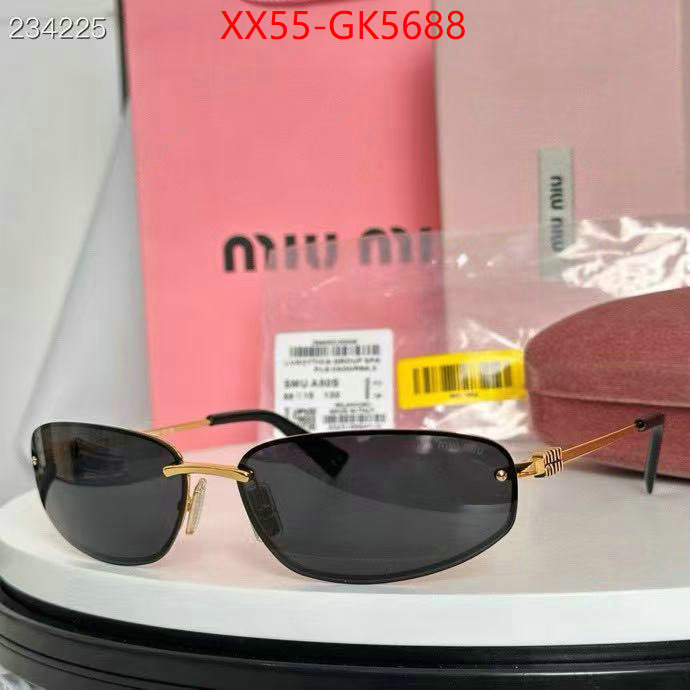 Glasses-Miu Miu supplier in china ID: GK5688 $: 55USD