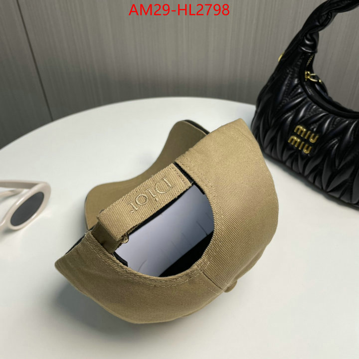 Cap (Hat)-Dior hot sale ID: HL2798 $: 29USD
