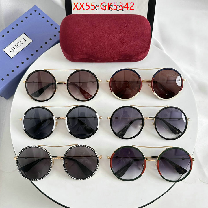 Glasses-Gucci buy cheap ID: GK5342 $: 55USD