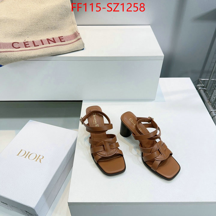 Women Shoes-Dior wholesale 2024 replica ID: SZ1258 $: 115USD