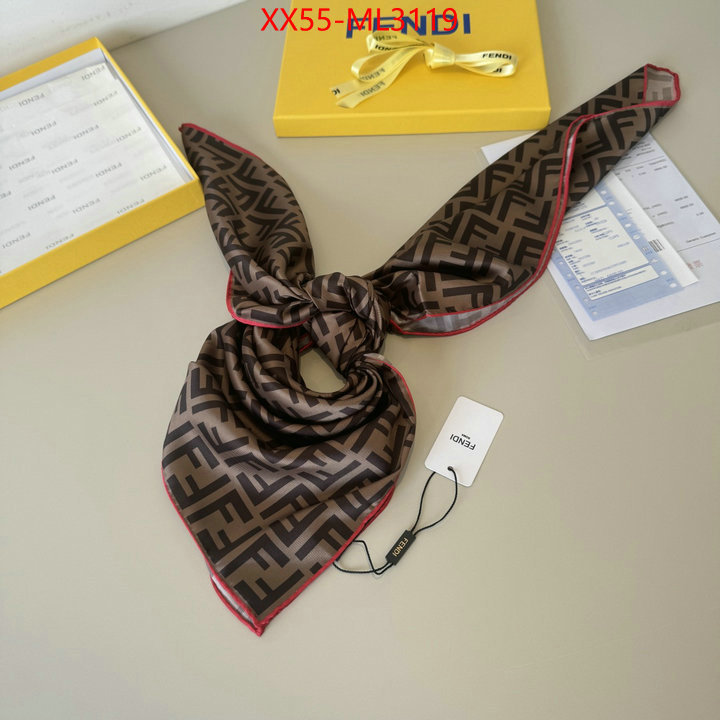Scarf-Fendi styles & where to buy ID: ML3119 $: 55USD
