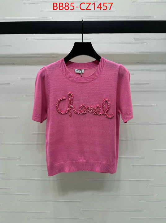 Clothing-Chanel buy top high quality replica ID: CZ1457 $: 85USD