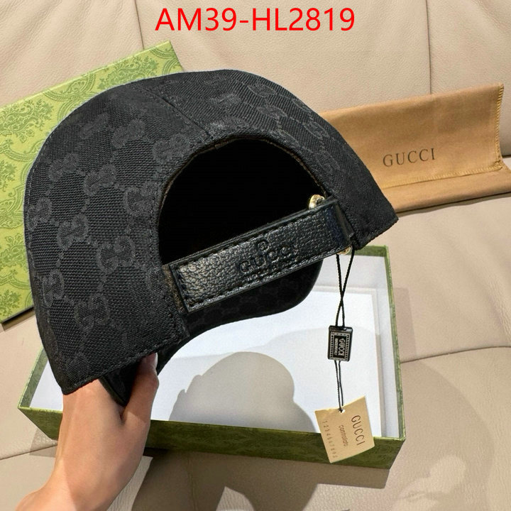 Cap(Hat)-Gucci top designer replica ID: HL2819 $: 39USD