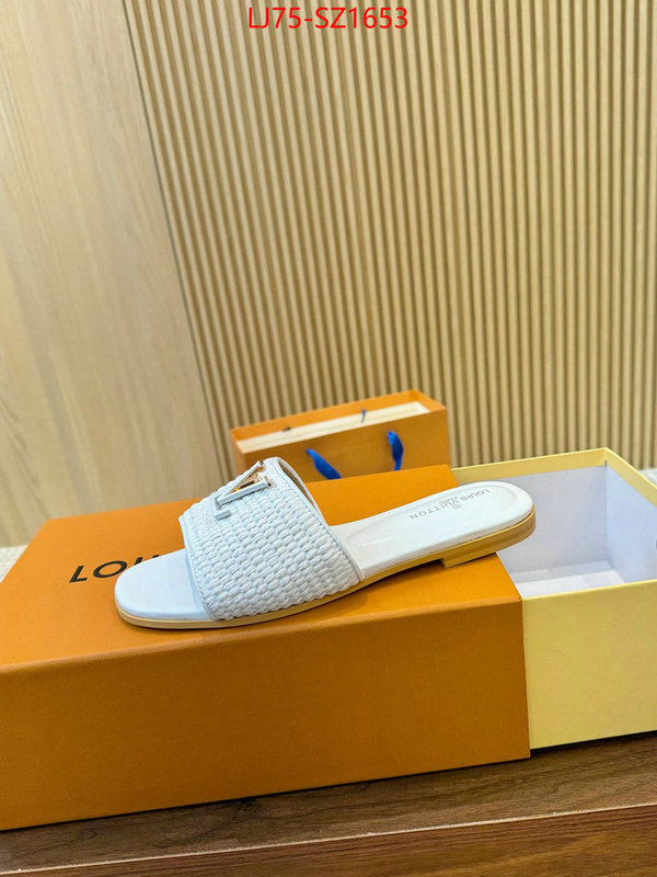 Women Shoes-LV the quality replica ID: SZ1653 $: 75USD