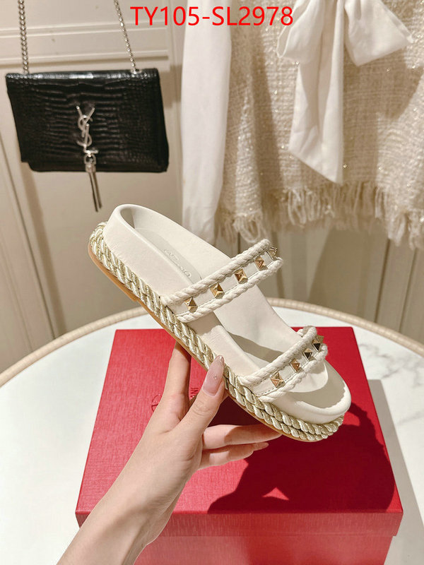 Women Shoes-Valentino top perfect fake ID: SL2978 $: 105USD