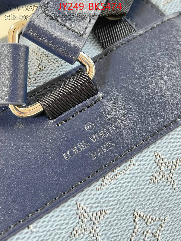 LV Bags(TOP)-Backpack- quality replica ID: BK5474 $: 249USD,