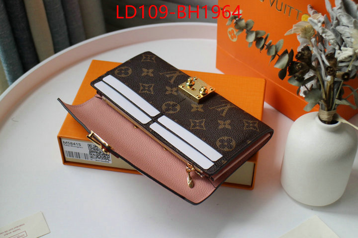 LV Bags(TOP)-Wallet the top ultimate knockoff ID: BH1964 $: 109USD,