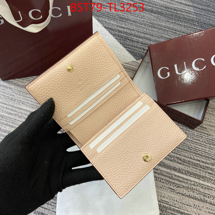 Gucci Bags(TOP)-Wallet- replcia cheap ID: TL3253 $: 79USD,