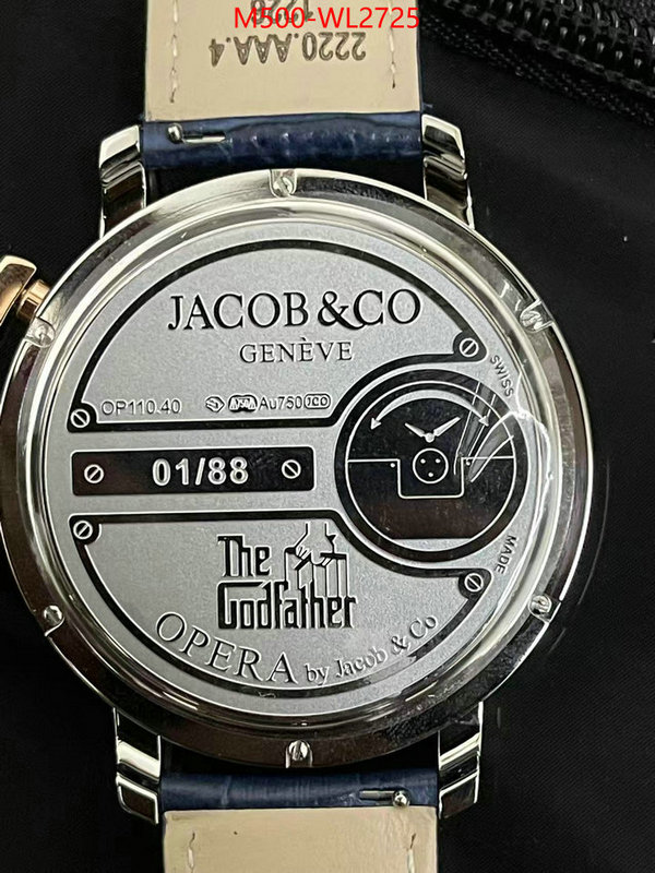 Watch(TOP)-Jacobco wholesale ID: WL2725 $: 500USD
