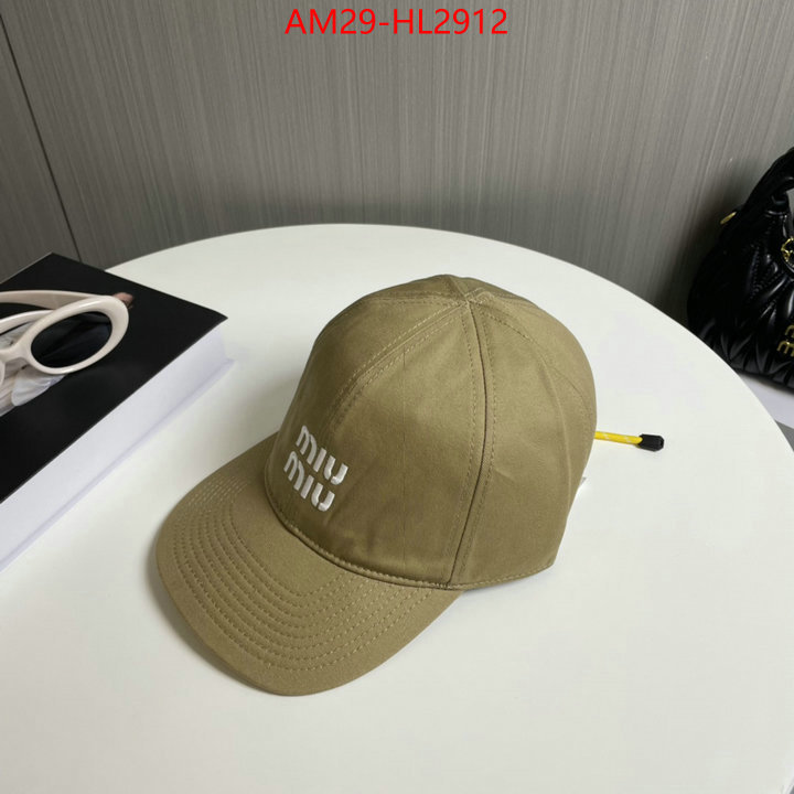 Cap(Hat)-Miu Miu what's best ID: HL2912 $: 29USD