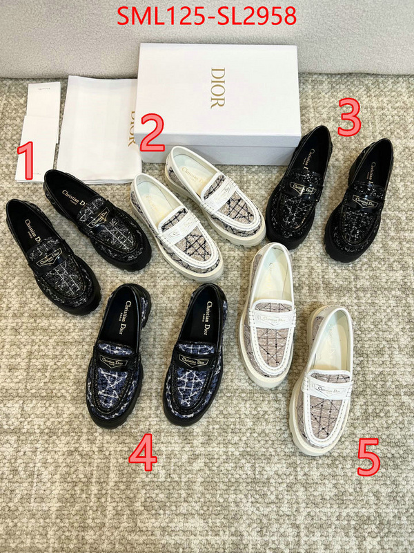 Women Shoes-Dior how to buy replica shop ID: SL2958 $: 125USD