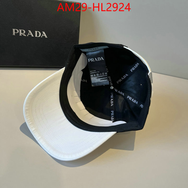 Cap (Hat)-Prada hot sale ID: HL2924 $: 29USD