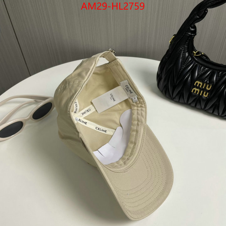 Cap(Hat)-Celine new designer replica ID: HL2759 $: 29USD