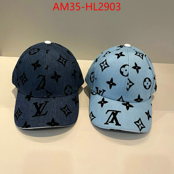Cap(Hat)-LV where quality designer replica ID: HL2903 $: 35USD