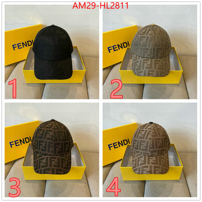Cap(Hat)-Fendi 7 star replica ID: HL2811 $: 29USD