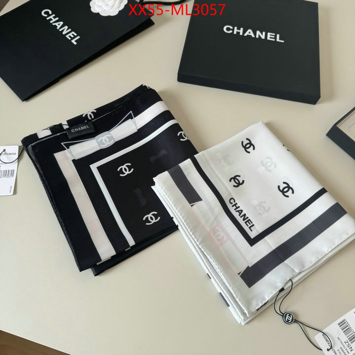 Scarf-Chanel fashion replica ID: ML3057 $: 55USD