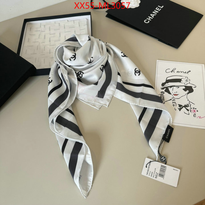 Scarf-Chanel fashion replica ID: ML3057 $: 55USD