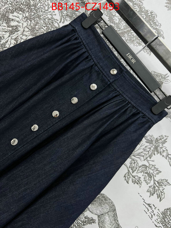 Clothing-Dior brand designer replica ID: CZ1493 $: 145USD