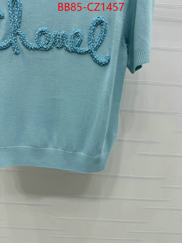 Clothing-Chanel buy top high quality replica ID: CZ1457 $: 85USD