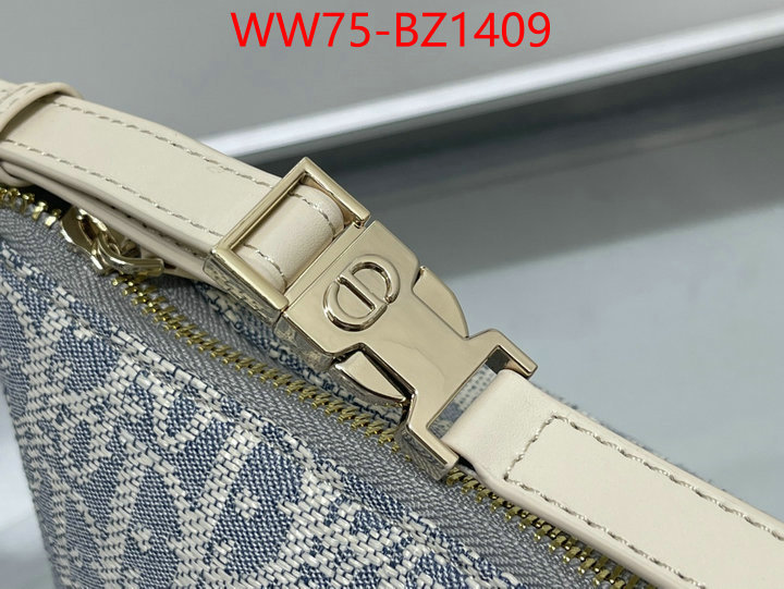 Dior Bags(4A)-Crossbody- top quality fake ID: BZ1409 $: 75USD,