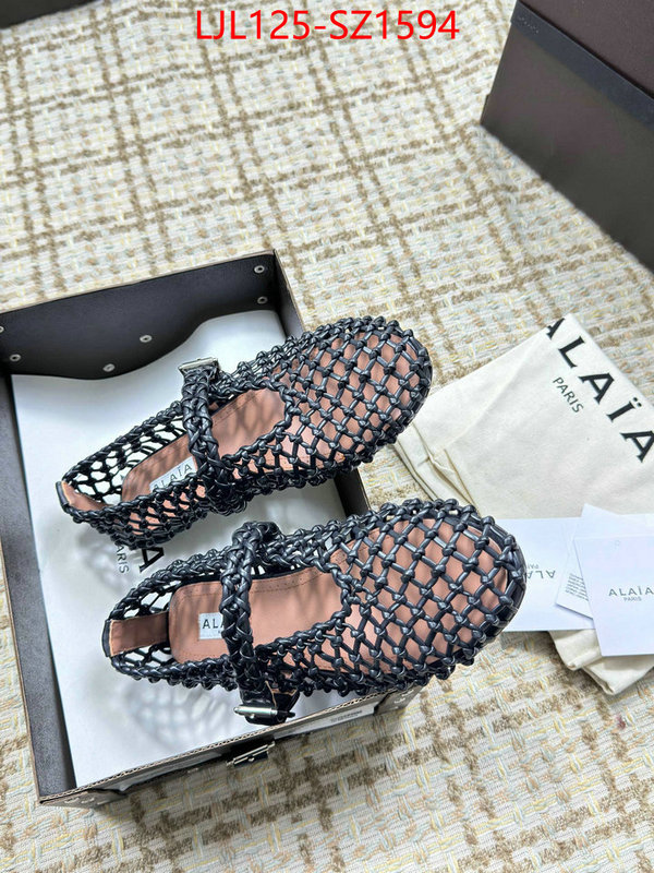 Women Shoes-ALAIA luxury fake ID: SZ1594 $: 125USD