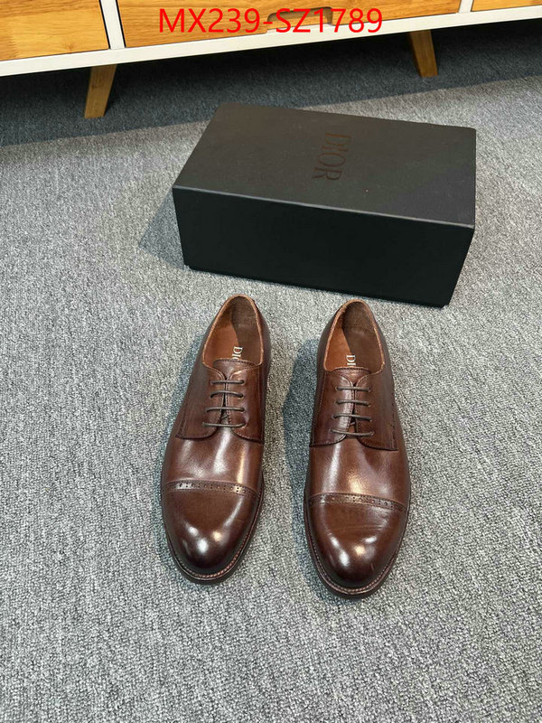 Men shoes-Dior buy top high quality replica ID: SZ1789 $: 239USD