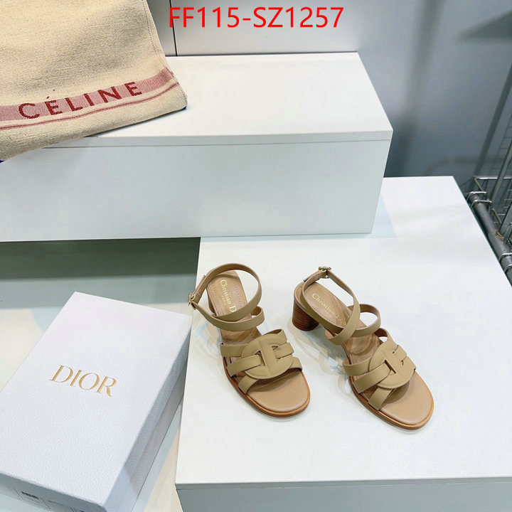 Women Shoes-Dior buy 2024 replica ID: SZ1257 $: 115USD