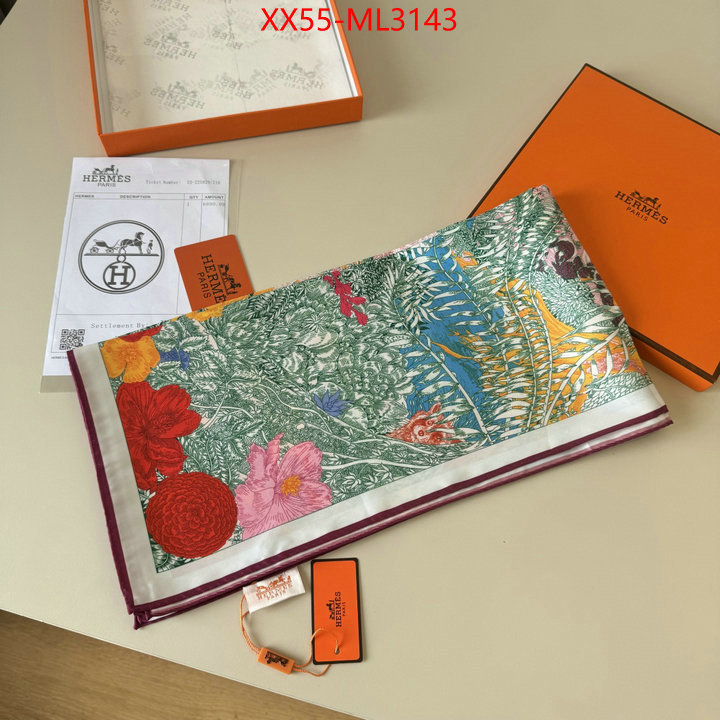 Scarf-Hermes mirror copy luxury ID: ML3143 $: 55USD