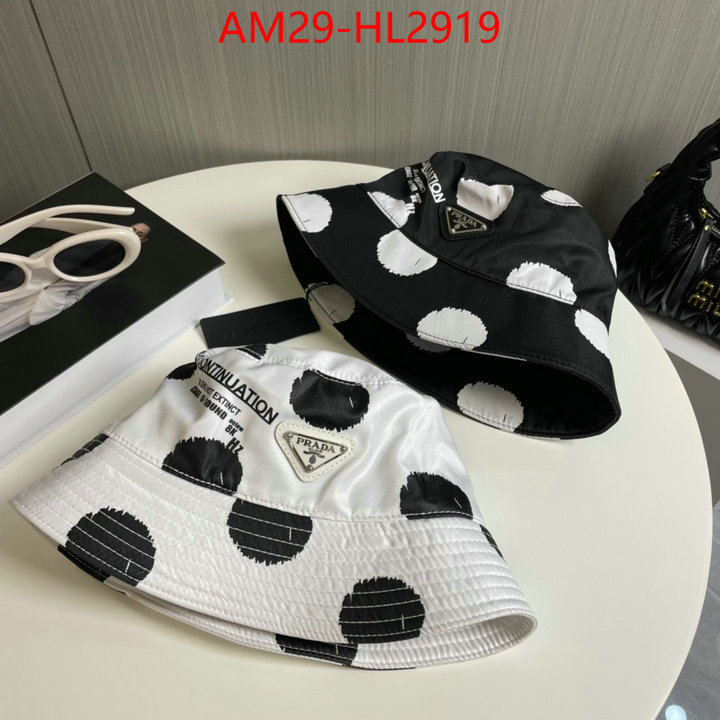 Cap (Hat)-Prada where to buy the best replica ID: HL2919 $: 29USD