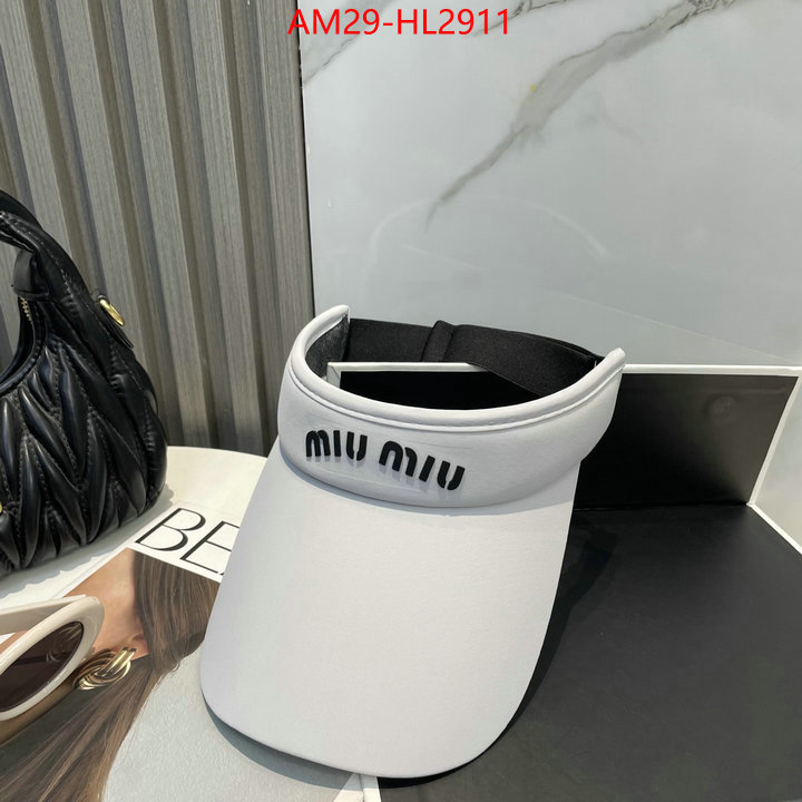 Cap(Hat)-Miu Miu buy cheap replica ID: HL2911 $: 29USD