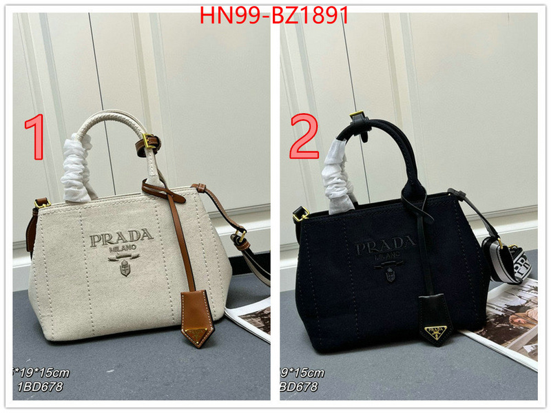 Prada Bags(4A)-Handbag- best knockoff ID: BZ1891 $: 99USD,