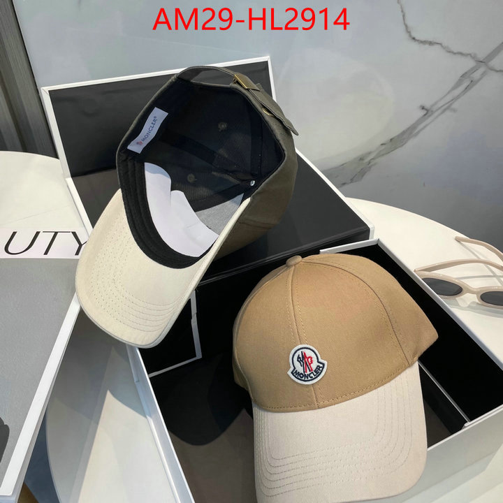 Cap(Hat)-Moncler wholesale china ID: HL2914 $: 29USD