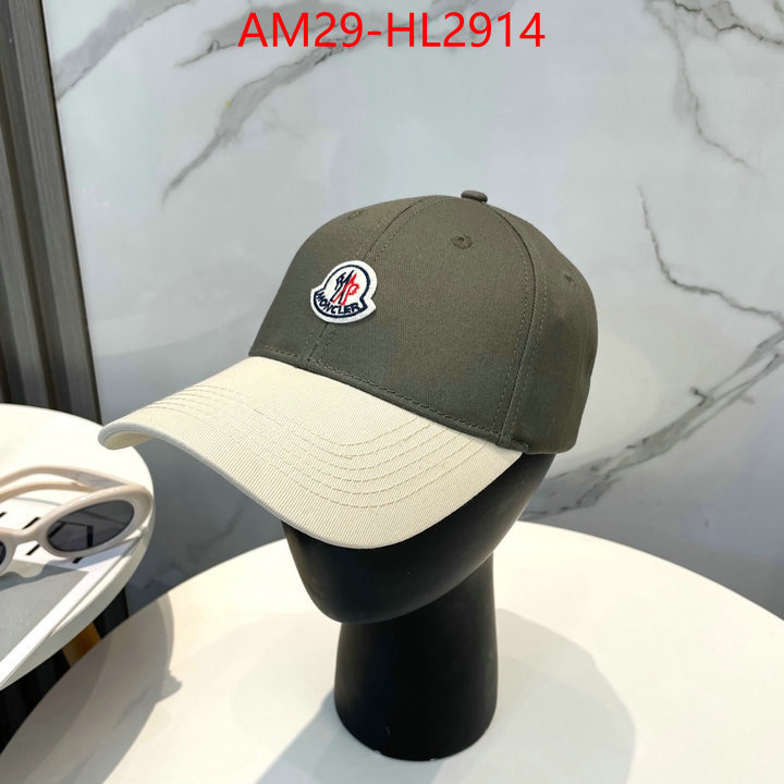 Cap(Hat)-Moncler wholesale china ID: HL2914 $: 29USD