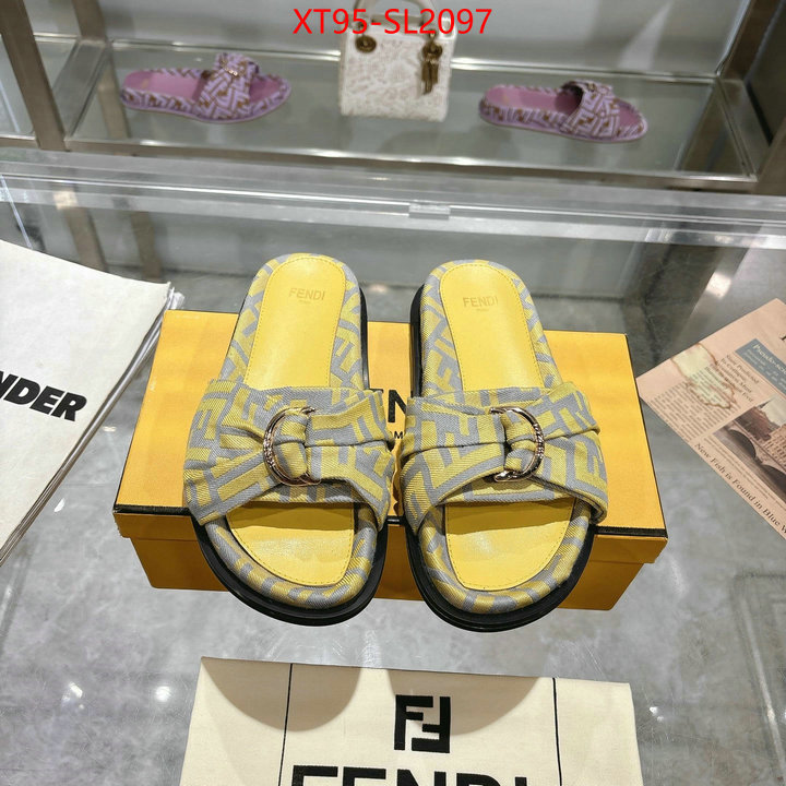 Women Shoes-Fendi designer 1:1 replica ID: SL2097 $: 95USD