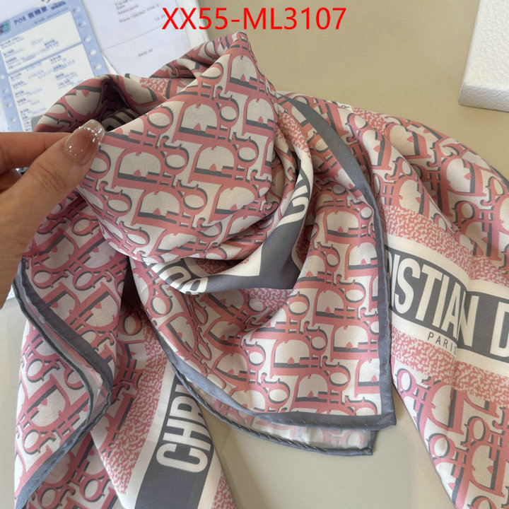 Scarf-Dior perfect quality designer replica ID: ML3107 $: 55USD