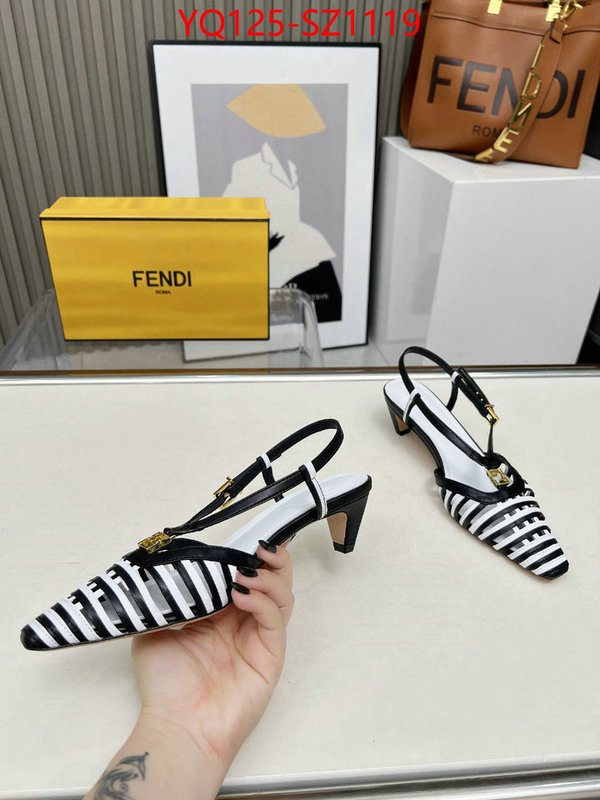 Women Shoes-Fendi best luxury replica ID: SZ1119 $: 125USD