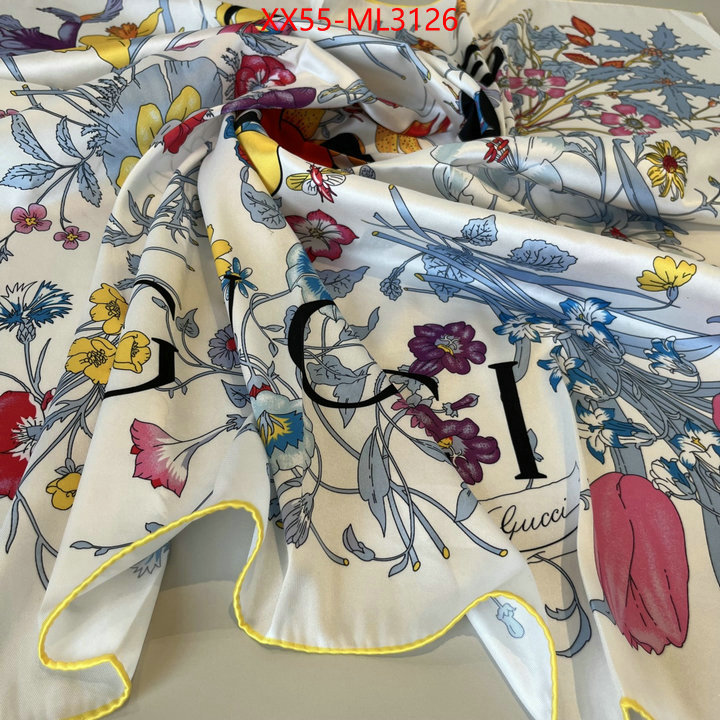 Scarf-Gucci designer ID: ML3126 $: 55USD