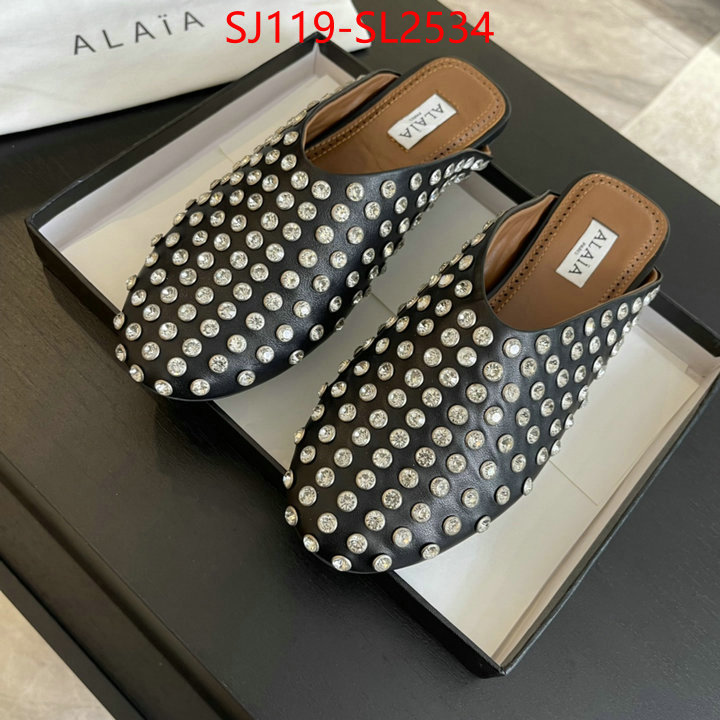 Women Shoes-ALAIA what is top quality replica ID: SL2534 $: 119USD