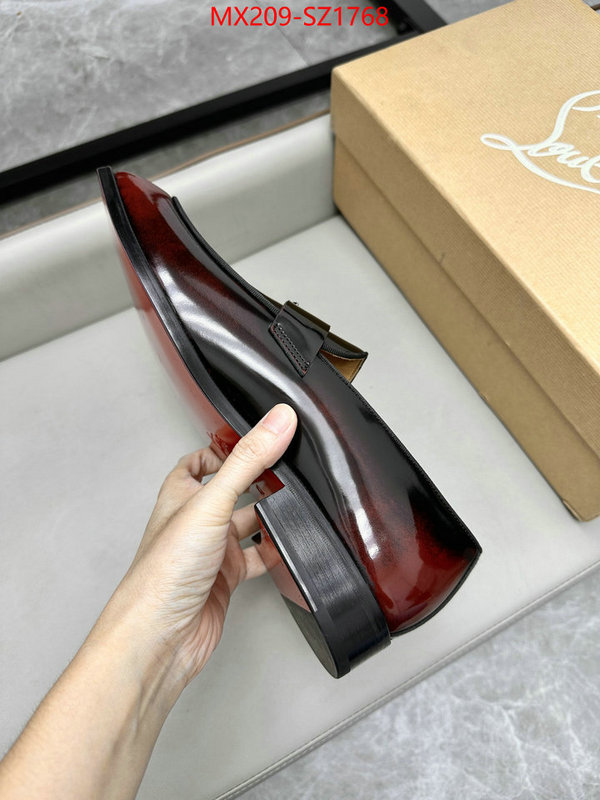 Men Shoes-Christian Louboutin luxury fake ID: SZ1768 $: 209USD-shoes yupoo Men Shoes-Christian Louboutin luxury fake ID: SZ1768 $: 209USD