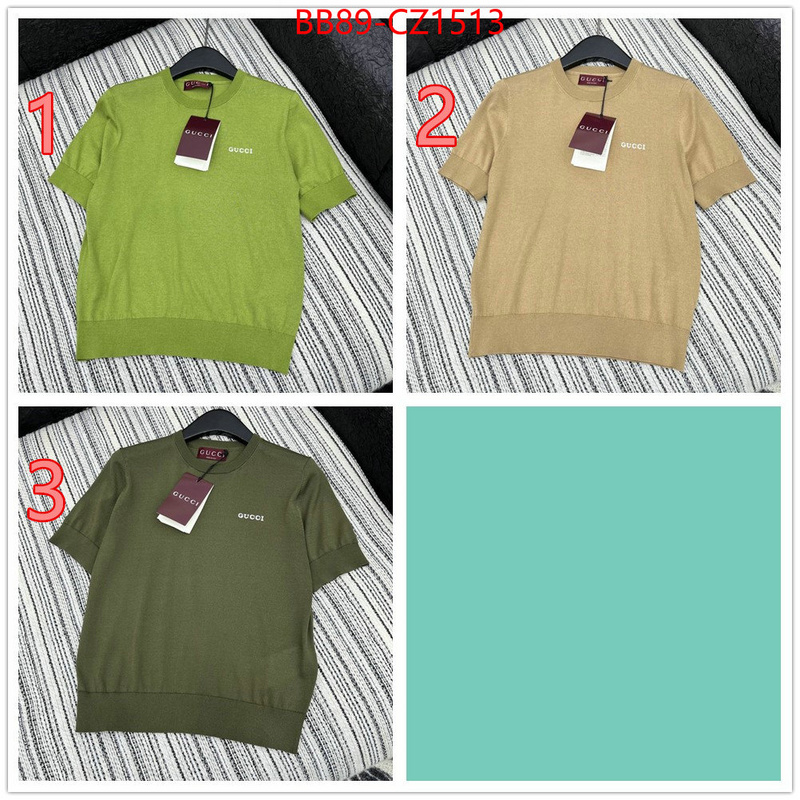 Clothing-Gucci sellers online ID: CZ1513 $: 89USD
